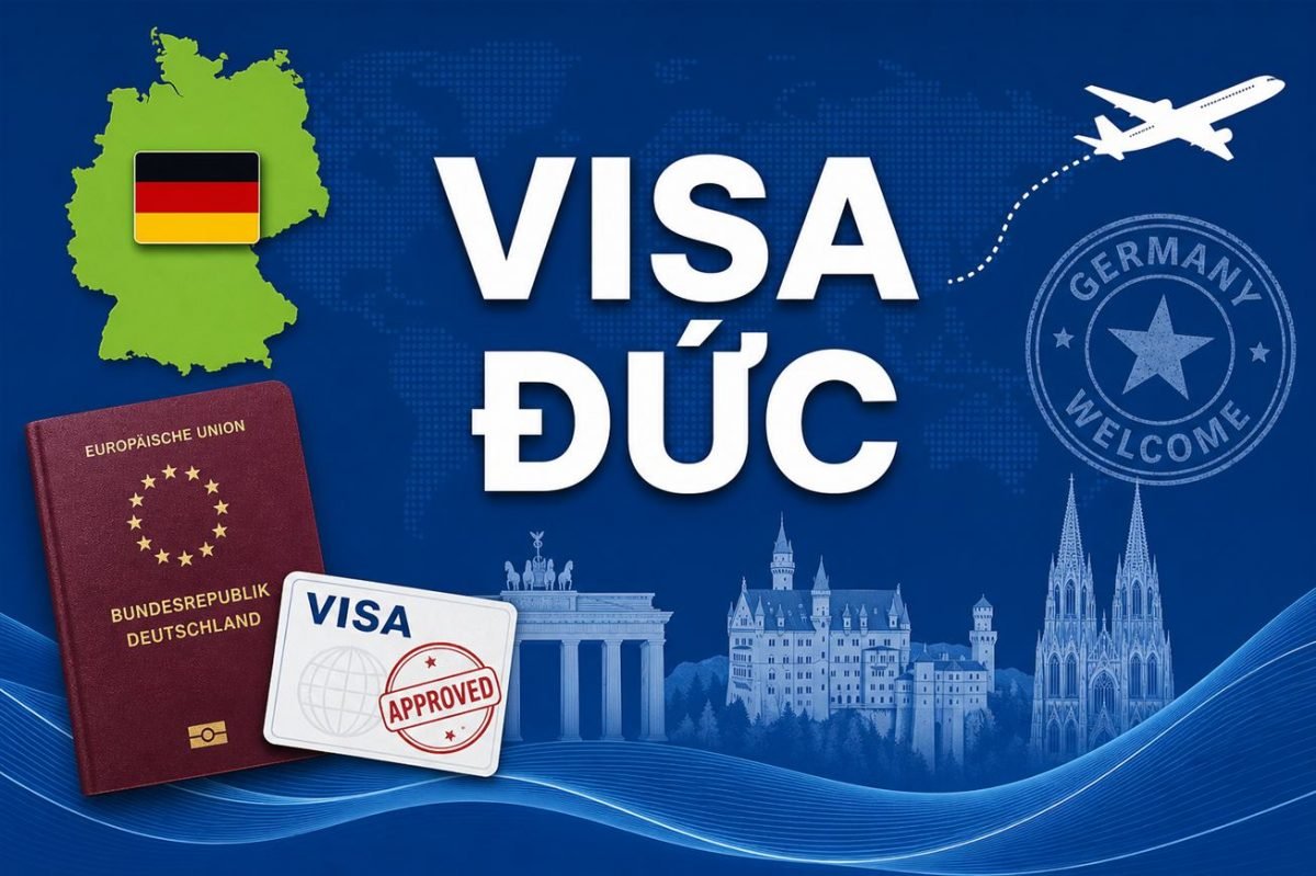 Visa Vào Đức — Hướng Dẫn Chi Tiết 2025–2026 (Dành Cho Người Việt Nam)