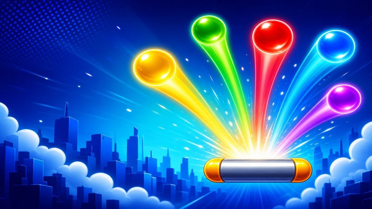 Thử thách phản xạ cùng Runaway Balls!
