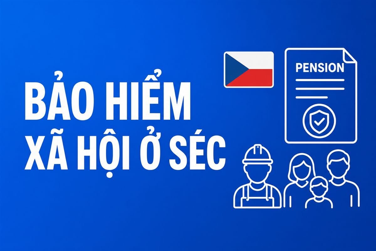 Bảo hiểm xã hội ở Séc cho người nước ngoài: lao động, OSVČ, đi theo, trên 65 tuổi — cách tính cụ thể