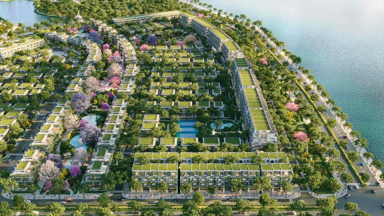 chỉ với 2 tỉ đã sở hữu nhà phố vườn dự án ECO CENTRAL PARK