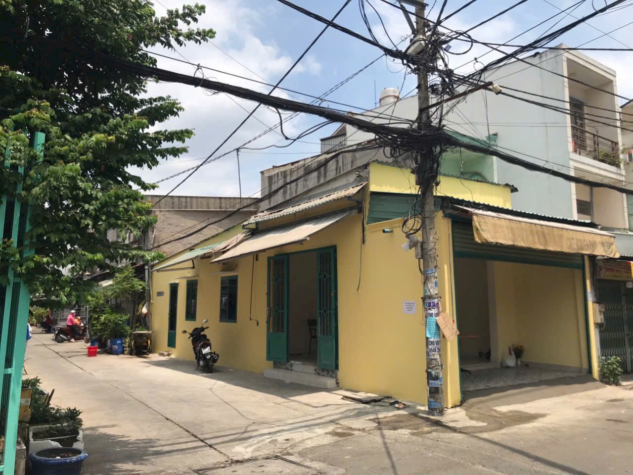 Nhà góc 2mt đường số 10,Bình Hưng Hòa B,Bình Tân dt 67.5 m2  1pn 1wc giá 4ty900