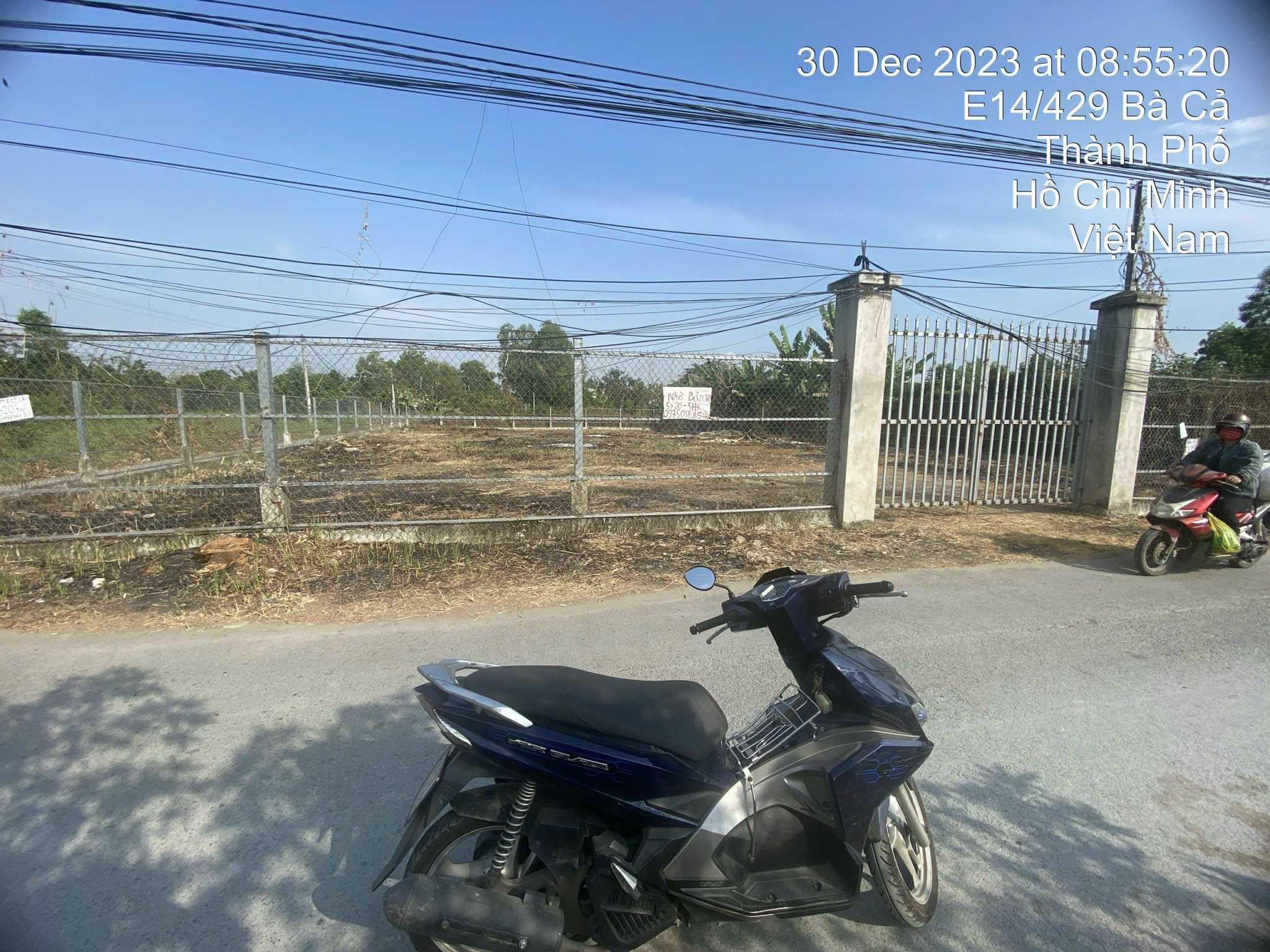 Bán đất 2 mặt tiền đường Bà Cả, Đa Phước 1344m2