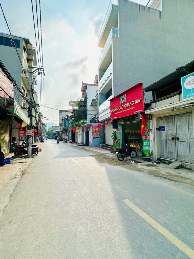 Mặt phố yên sở bán 60M đất kinh doanh ngày đêm hoàng mai