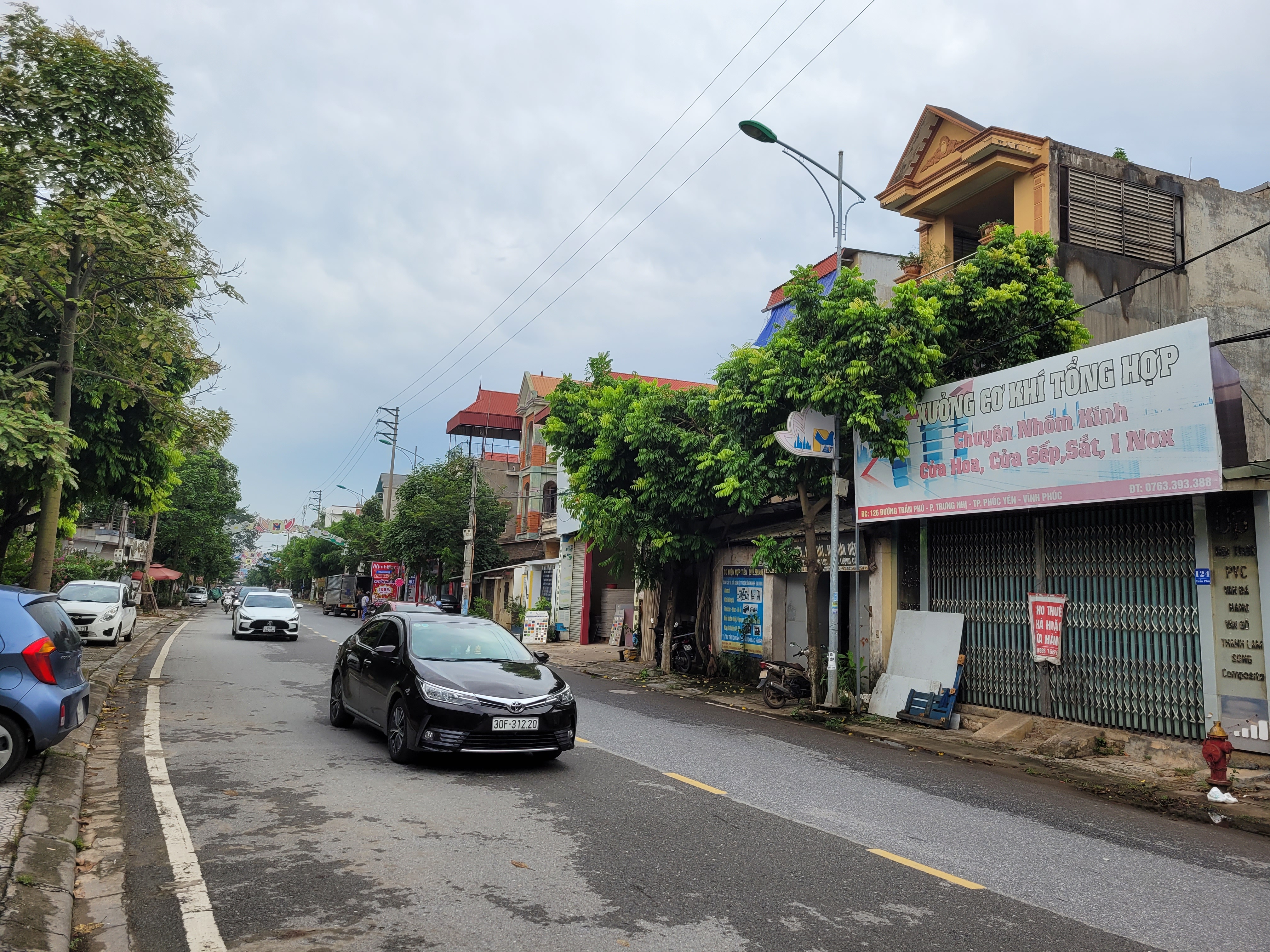 Bán đất mặt đường Trần phú, Phường Trưng Nhị, TP Phúc yên