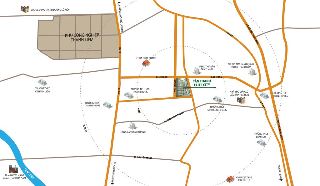 BÁN 30 LÔ ĐẤT NỀN GIÁ RẺ NHẤT HÀ NAM DỰ ÁN TÂN THANH ELITE CITY