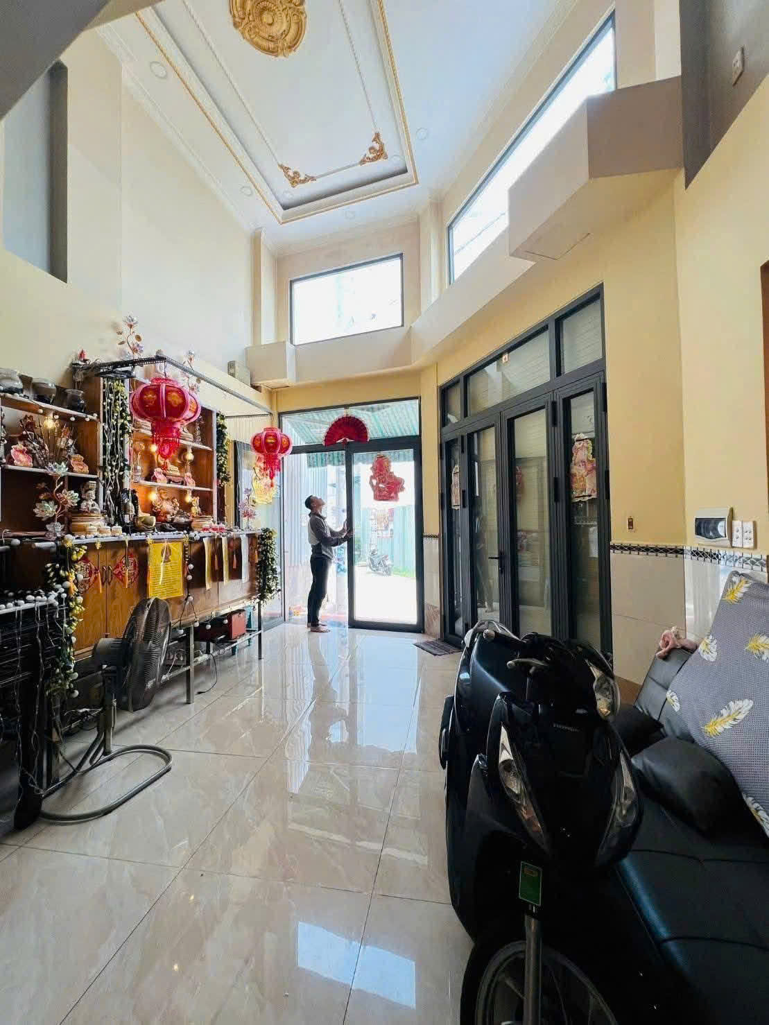 NHÀ KHU T.ÊN L.ỬA ....CĂN GÓC NGANG 5m ( 52m2 - 5 tầng ) HẺM XE TẢI THÔNG