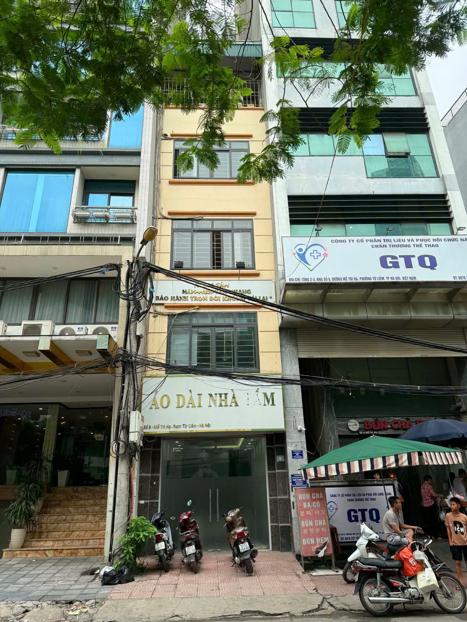 CHO THUÊ NHÀ 5 TẦNG MẶT PHỐ KINH DOANH  MỄ TRÌ HẠ , HÀ NỘI,  THUÊ NGUYÊN CĂN