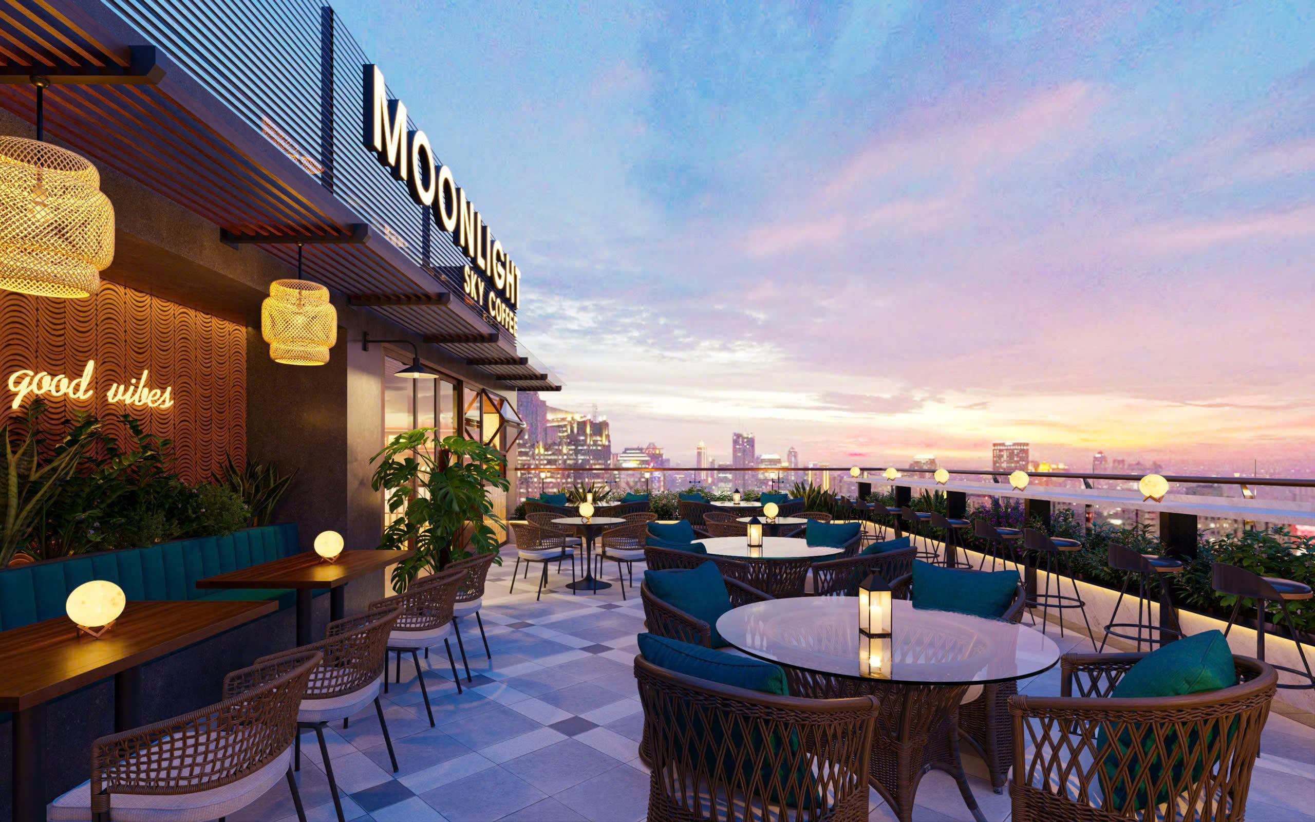 Cần Cho Thuê Gấp Tầng Thượng 188m² Tại Tòa Nhà Căn Hộ Cao Cấp – Tây Hồ, Hà Nội