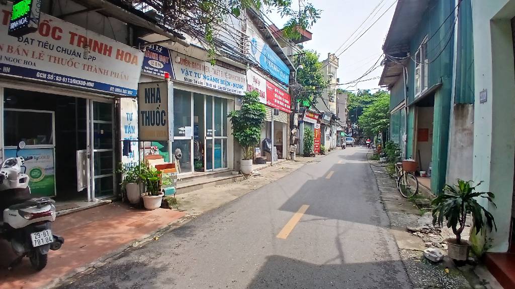 Mặt phố thúy lĩnh bán 50M đất ô tô dừng đỗ ngày đêm kinh doanh hoàng mai