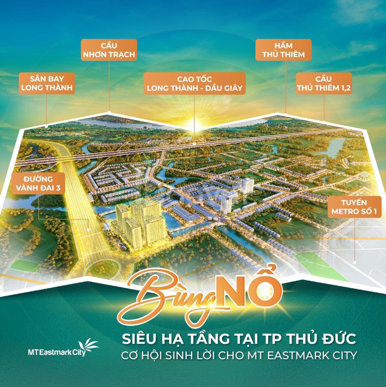 Nhất vị trí - nhì pháp lý chỉ có MT Eastmark City có cả 2