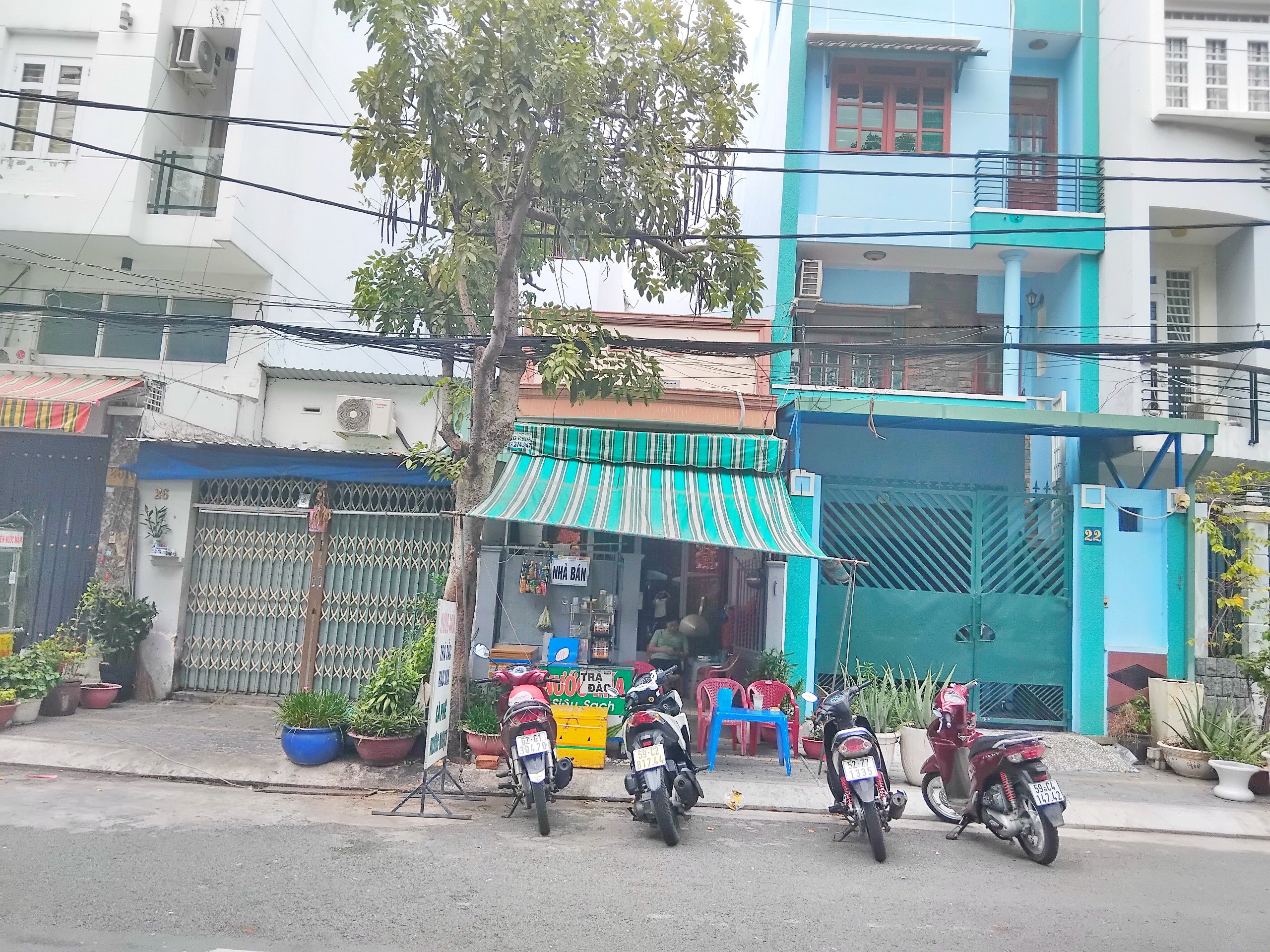 NHÀ MẶT TIỀN ĐƯỜNG ĐÔI TÂN KIỂNG Q7