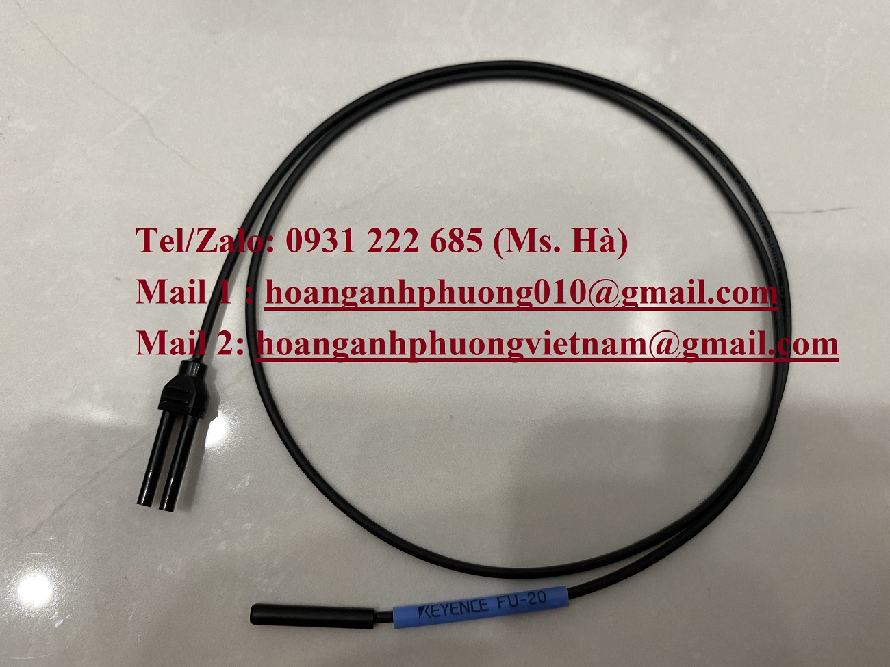 Cảm biến sợi quang phản xạ FU-20 keyence - phát hiện vật thể