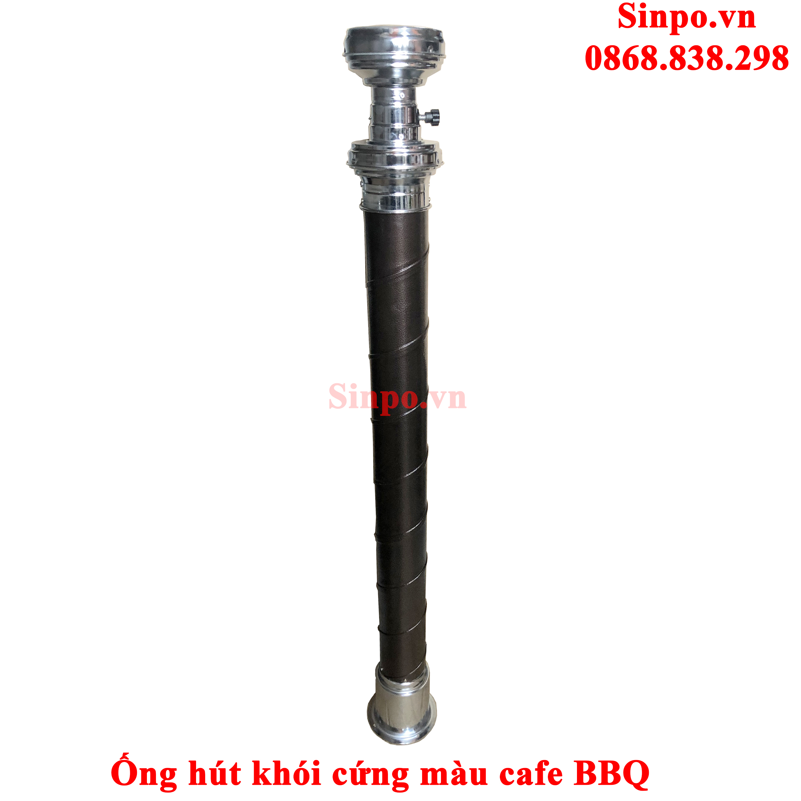 Ống hút khói bếp nướng loại cứng màu cafe