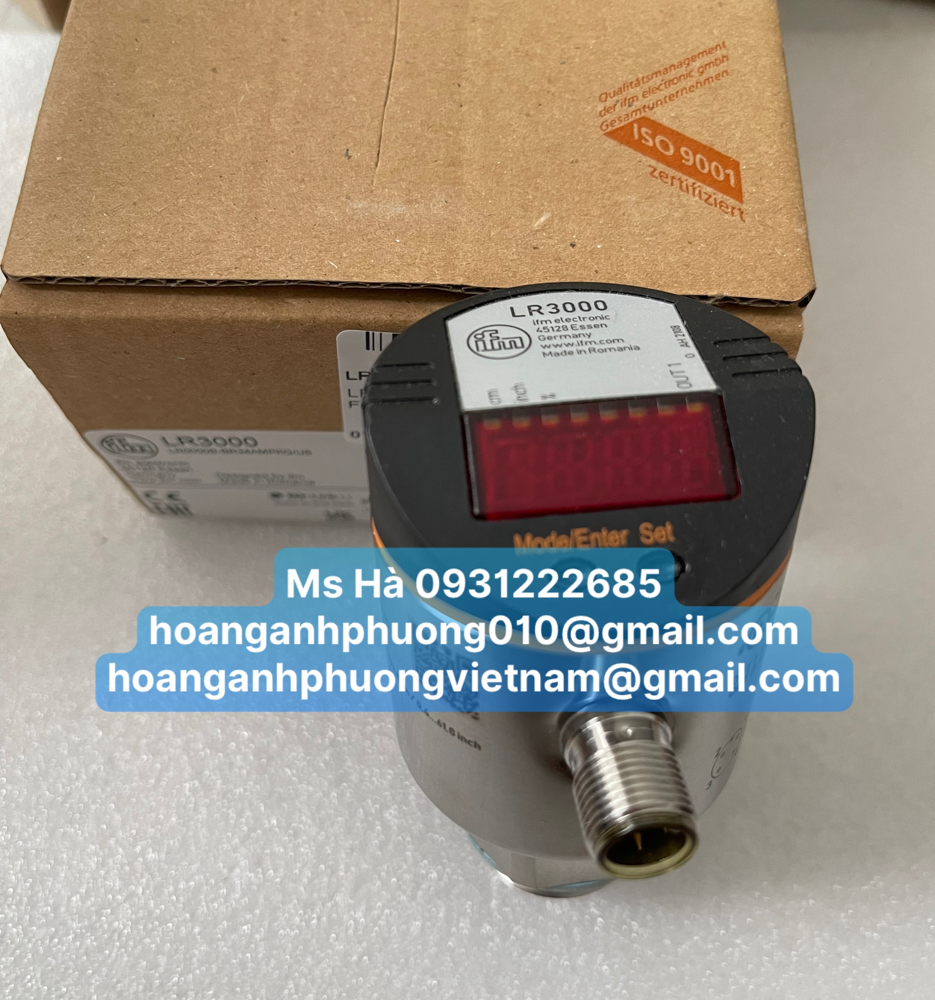 LR3000 | Cảm biến mức IFM mới 100% | cạnh tranh giá