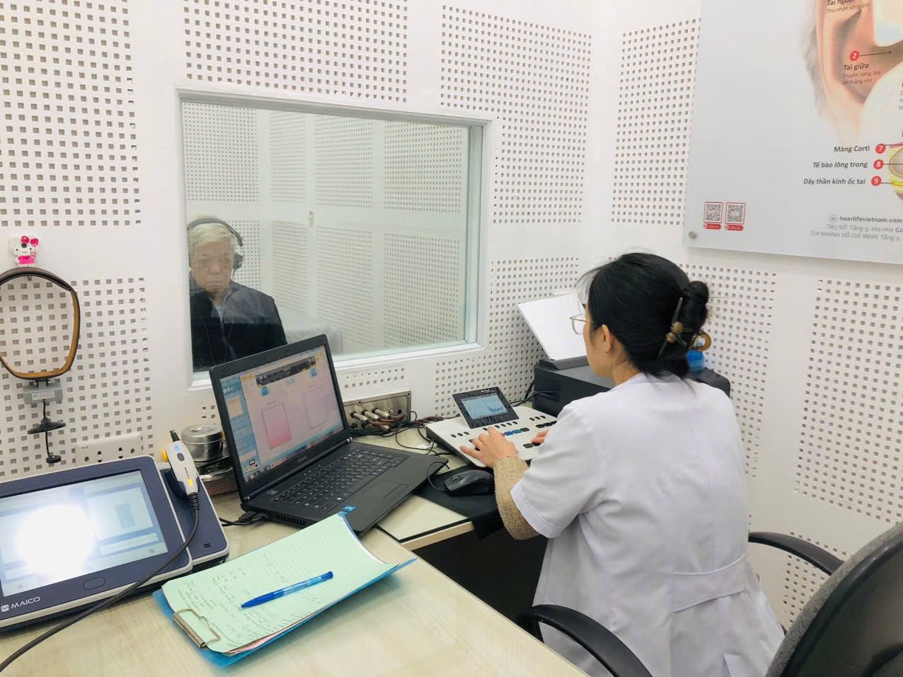 Quy trình lắp đặt máy trợ thính chính hang tại Hưng Yên
