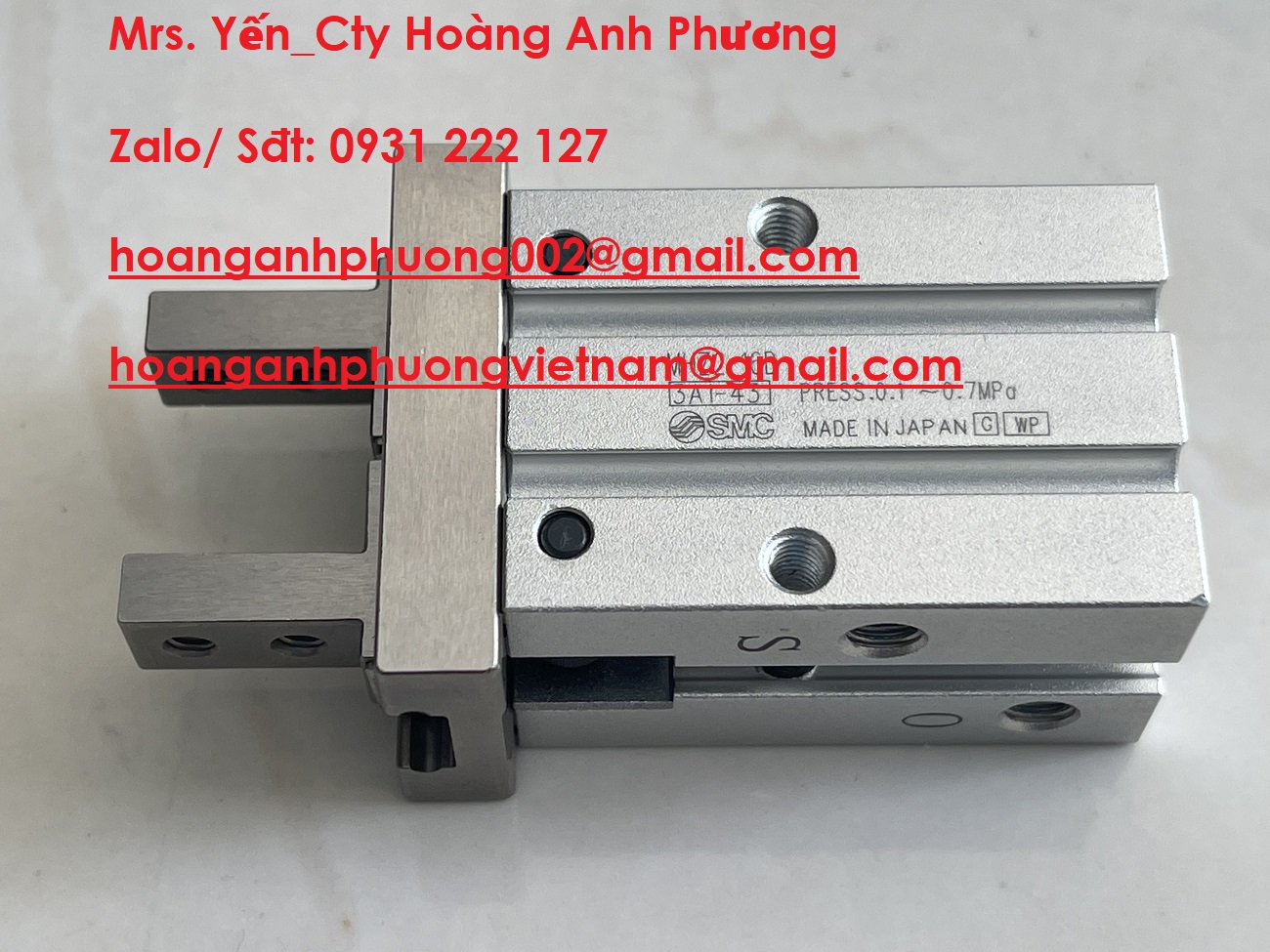 Xy lanh kẹp SMC MHZ2-16D, giá tốt tại Hoàng Anh Phương, BD