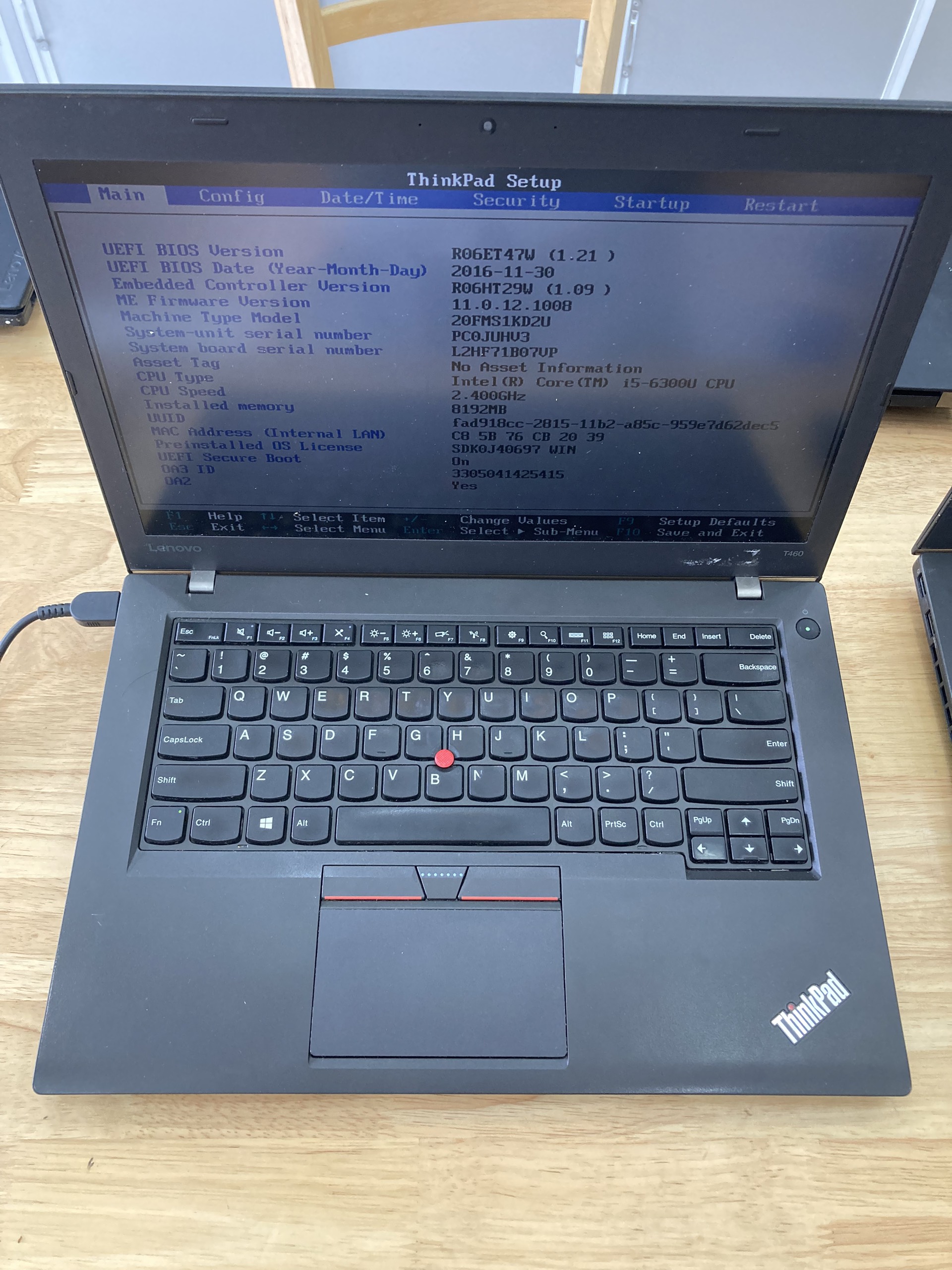 Lenovo Thinkpad T470 i5-6300 8G 128G