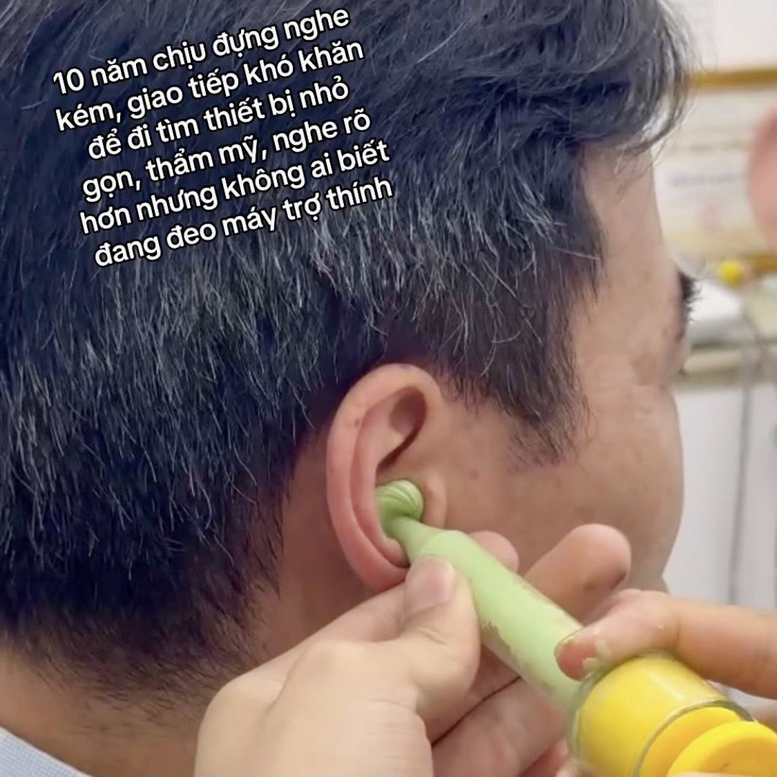 10 năm chịu đựng nghe kém để đi tìm một giải pháp đủ nhỏ gọn, đủ thẩm mỹ, đủ kín
