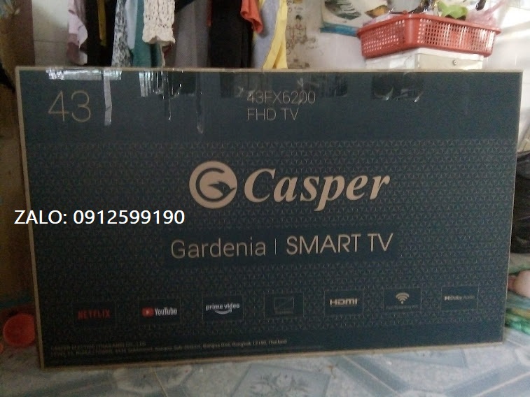 Cần bán tivi Casper còn rất mới và còn bảo hành