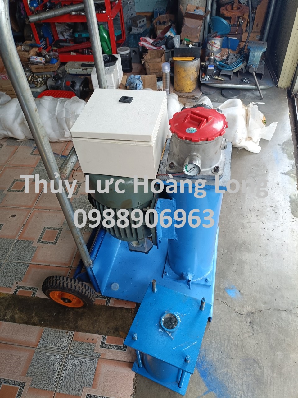 Xe lọc dầu thủy lực di động, Lọc hồi dầu ren, Bộ lọc dầu bích, Bộ lọc dầu thủy l