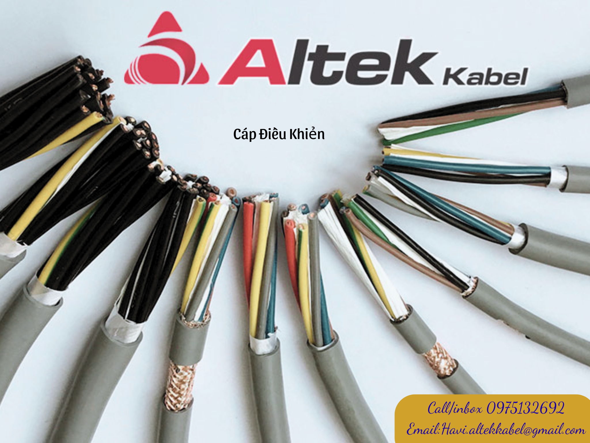 CÁP ĐIỀU KHIỂN – CÁP TÍN HIỆU NHIỀU LÕI MỀM ALTEK KABEL