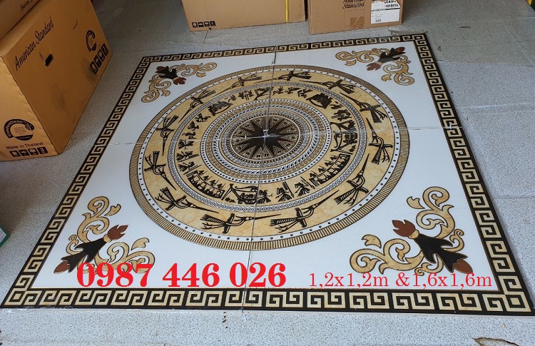 Gạch thảm trống đồng HP0922