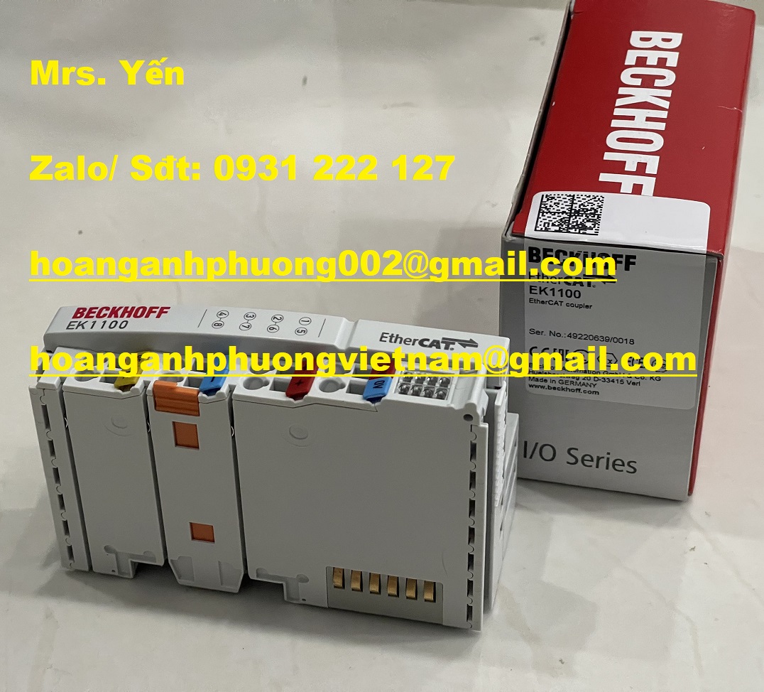 EK1100 Bộ kết nối Beckhoff Nhận báo giá tốt tại Bình Dương