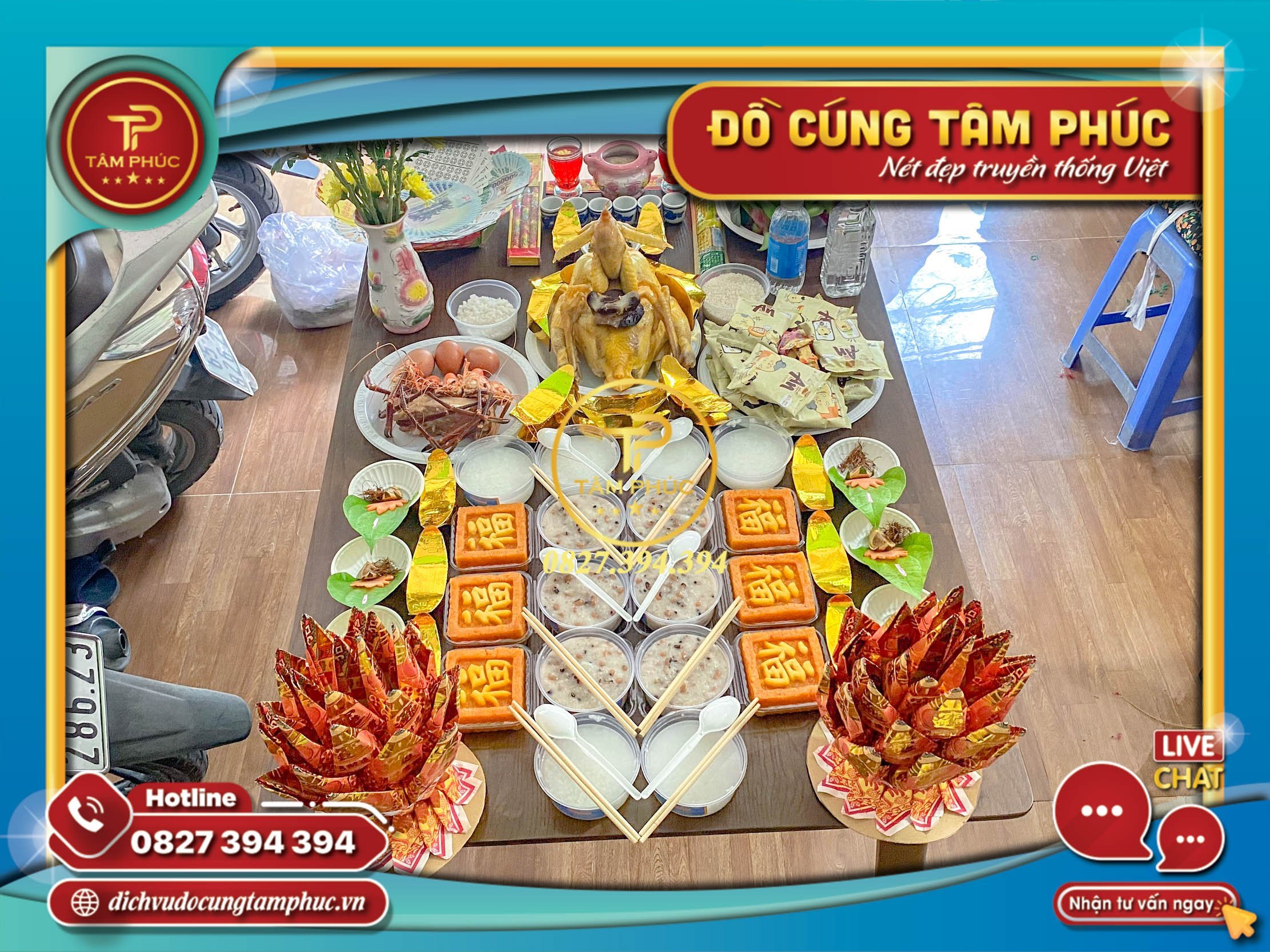 Mâm cúng tổ nghề trọn gói tại Cần Thơ