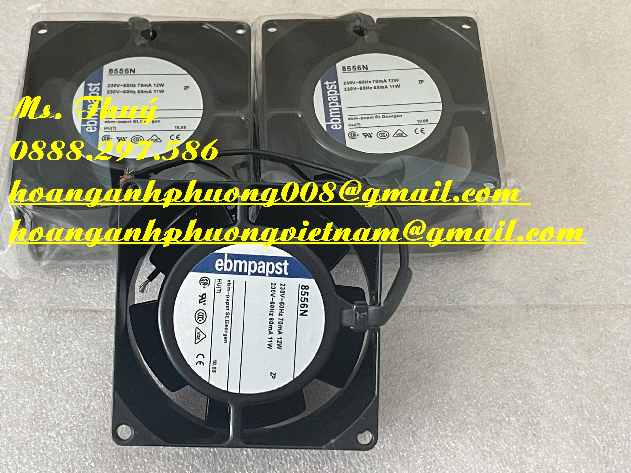 EBM PAPST 8556N - Quạt tản nhiệt công nghiệp giá tốt