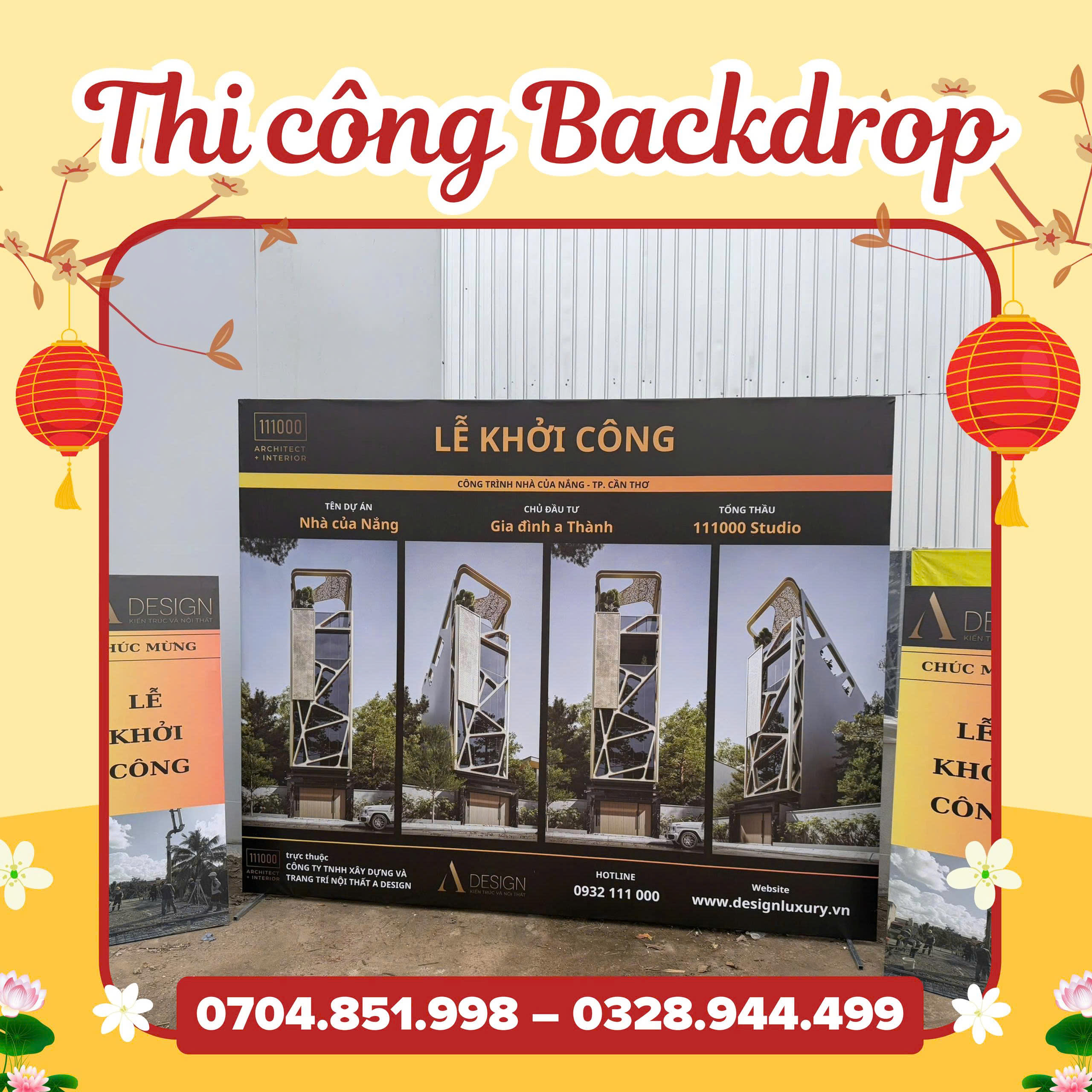 thiết kế in ấn thi công quảng cáo sự kiện