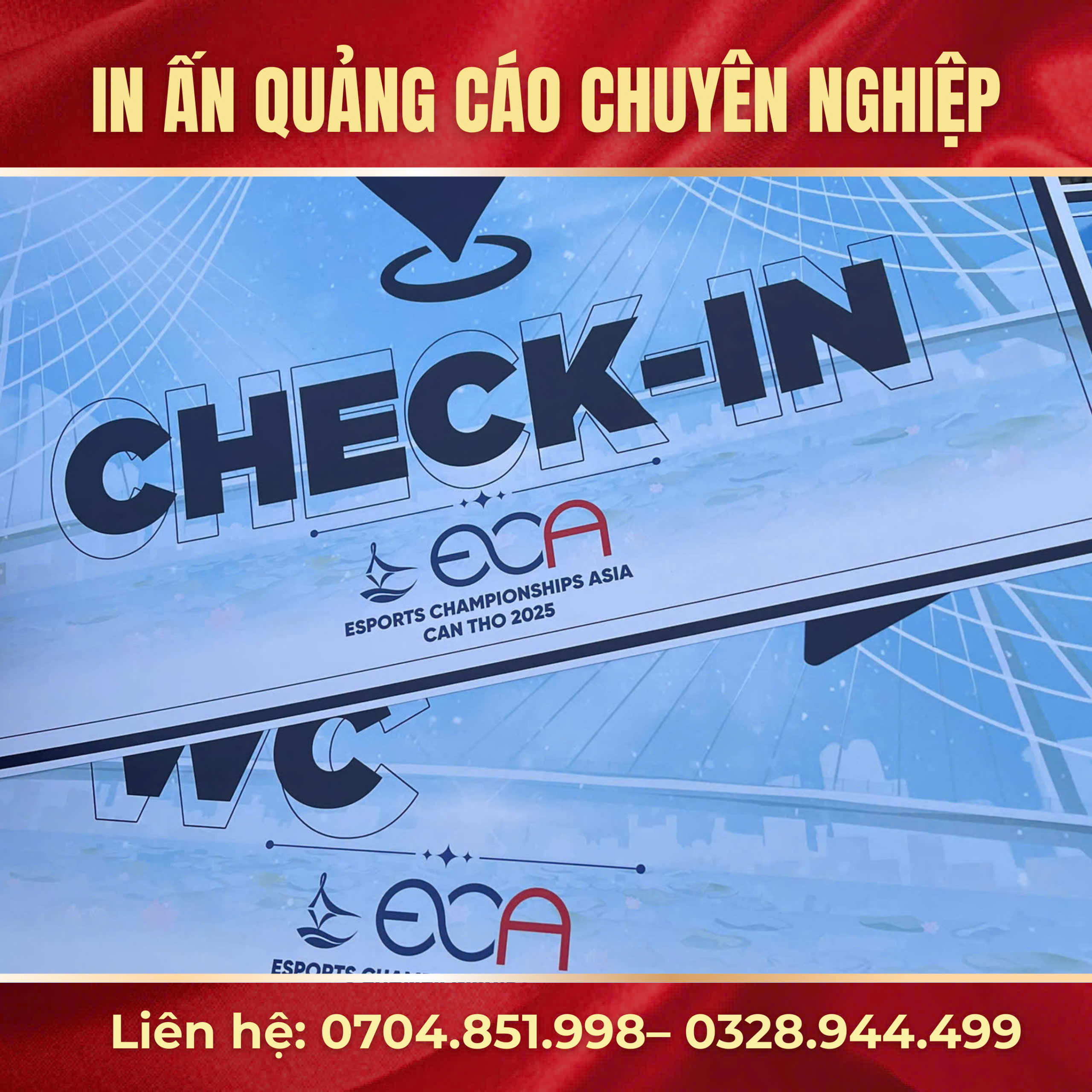 thiết kế in ấn thi công quảng cáo sự kiện