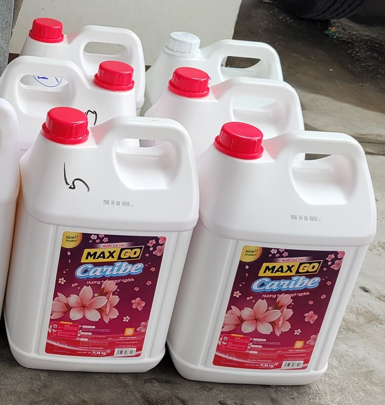 Xả vải Maxgo lưu giữ hương thơm rất lâu trên quần áo chăn gối