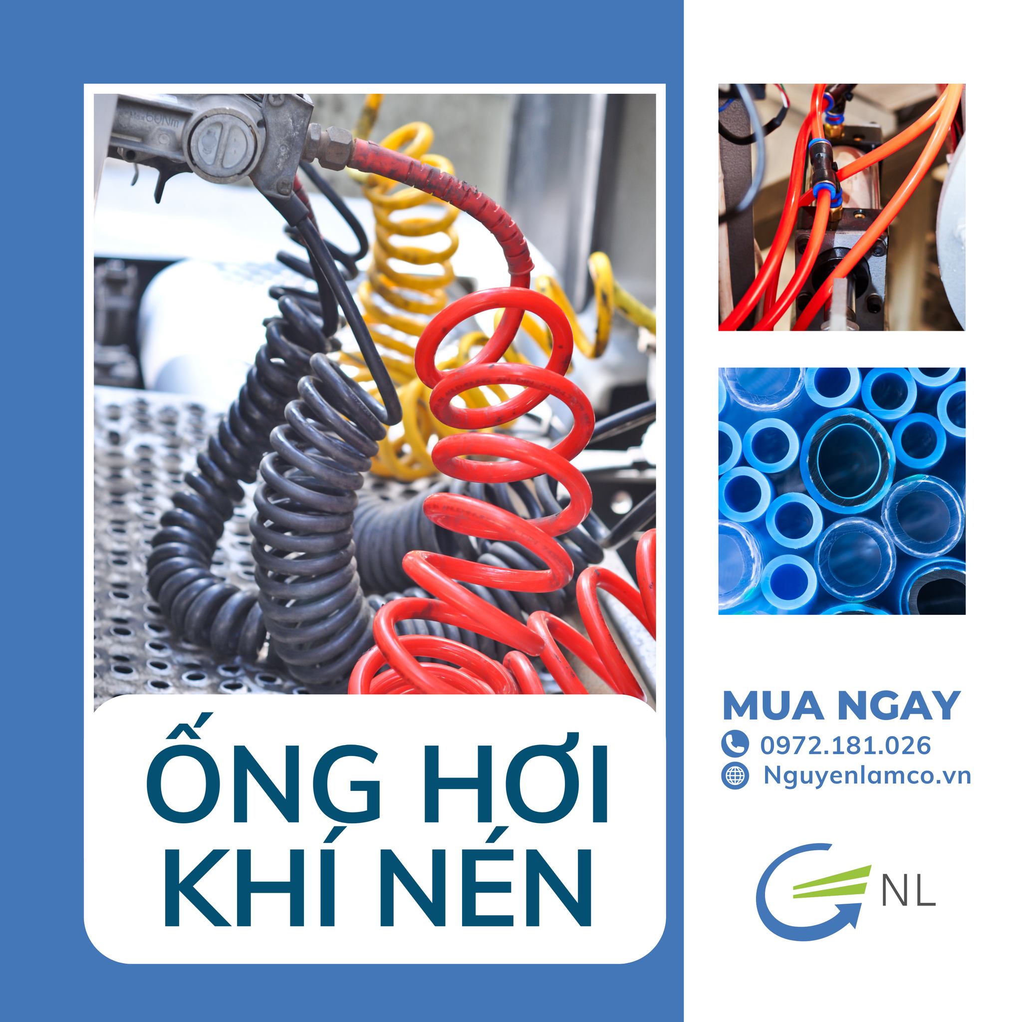 ỐNG HƠI KHÍ NÉN CHẤT LƯỢNG CAO BỀN BỈ GIÁ TỐT