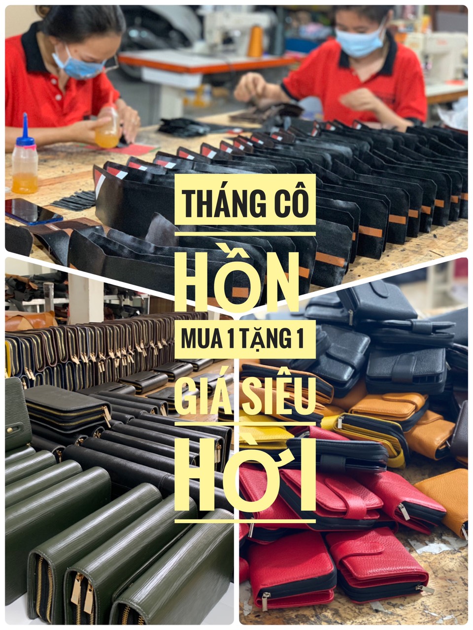 CHƯƠNG TRÌNH SỈ MUA 1 TẶNG 2 CHỈ CÓ TẠI XƯỞNG VÍ TRƯỜNG CHINH