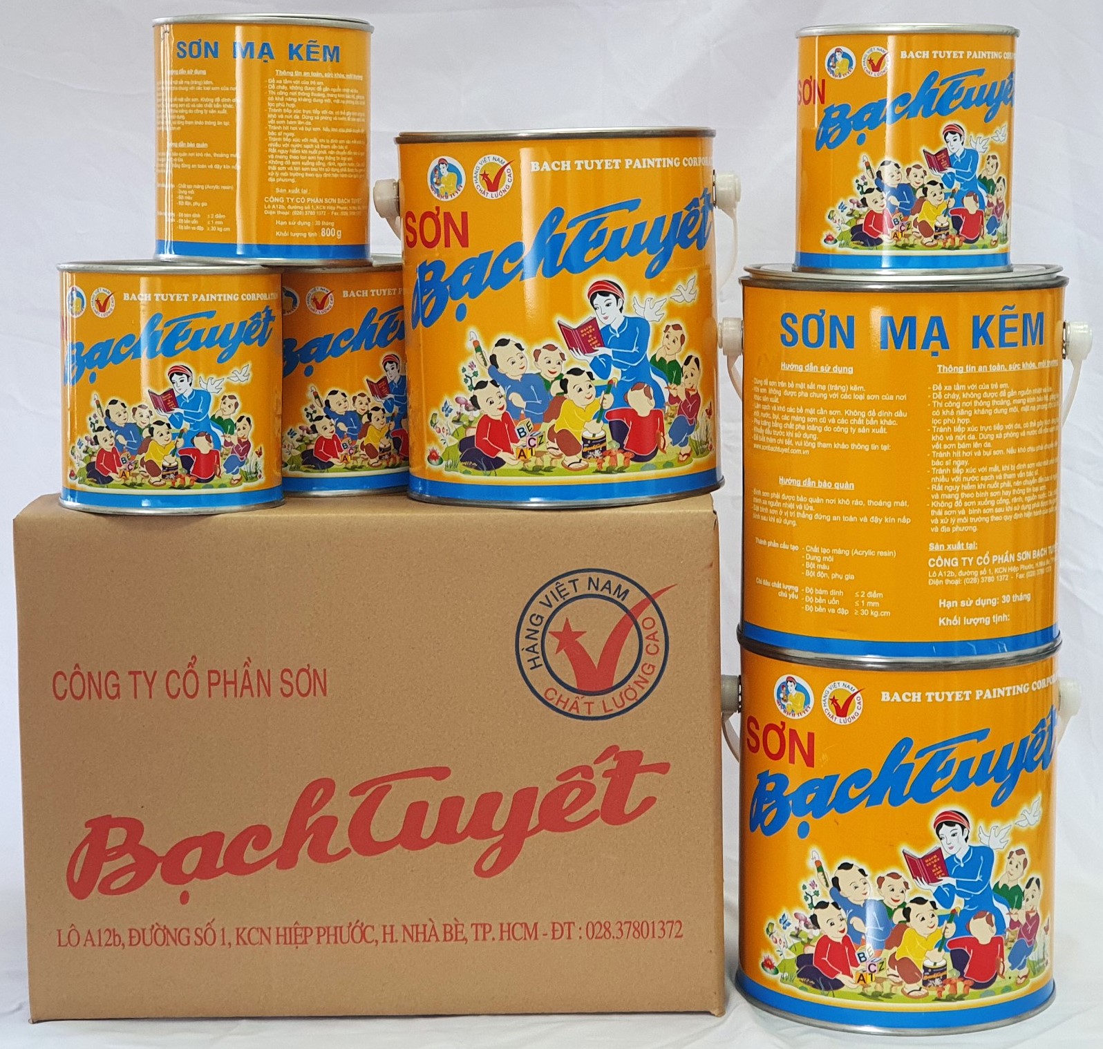 Sơn mạ kẽm bạch tuyết