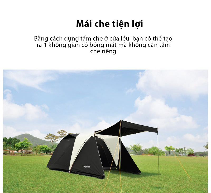 Lều mái vòm Snowline Titandome Tent SND5ULT010 Ivory