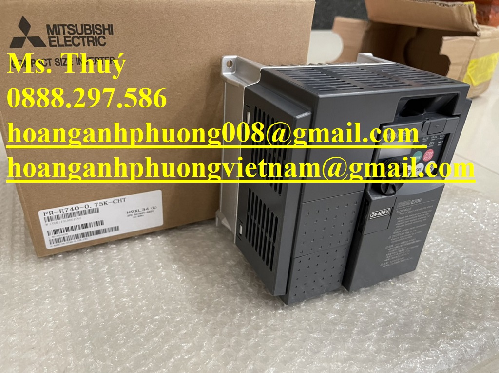 Mitsubishi Inverter FR-E740-0.75K-CHT - Biến tần giá tốt tại VN