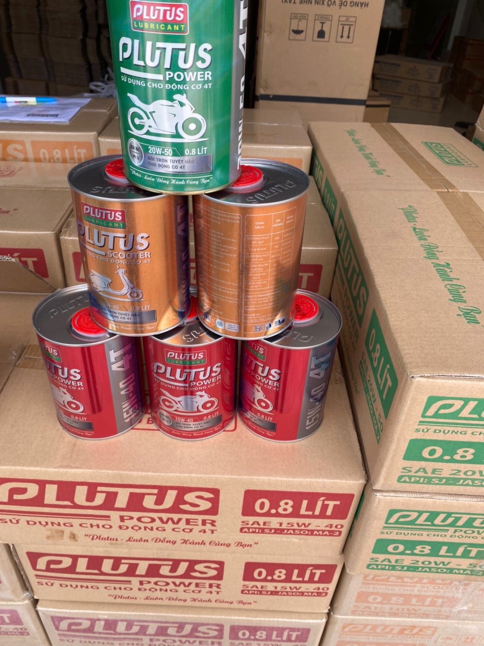 Mua bán dầu nhớt xe máy Plutus