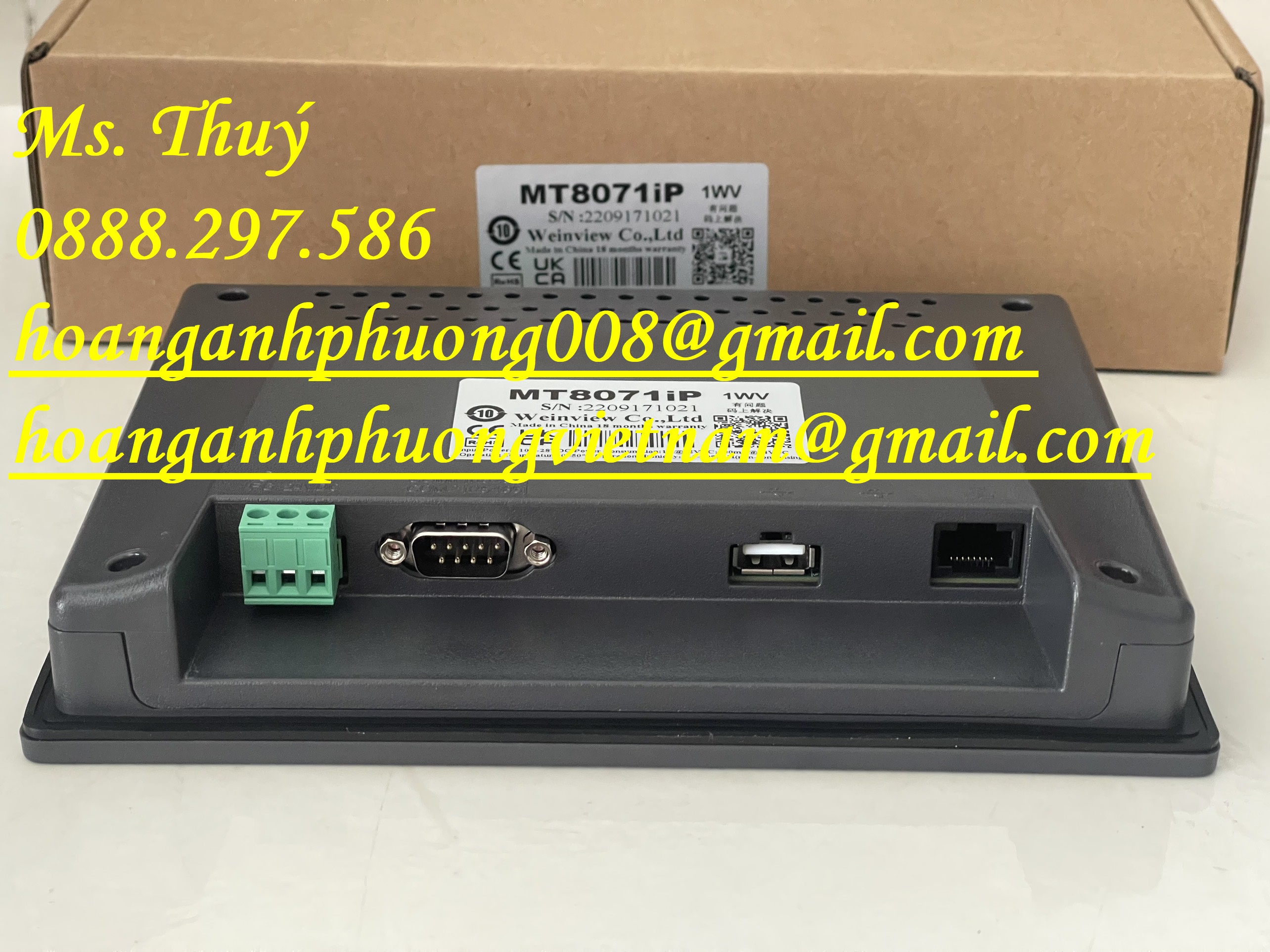 Màn hình Weintek MT8071iP - Hàng chính hãng, giá tốt