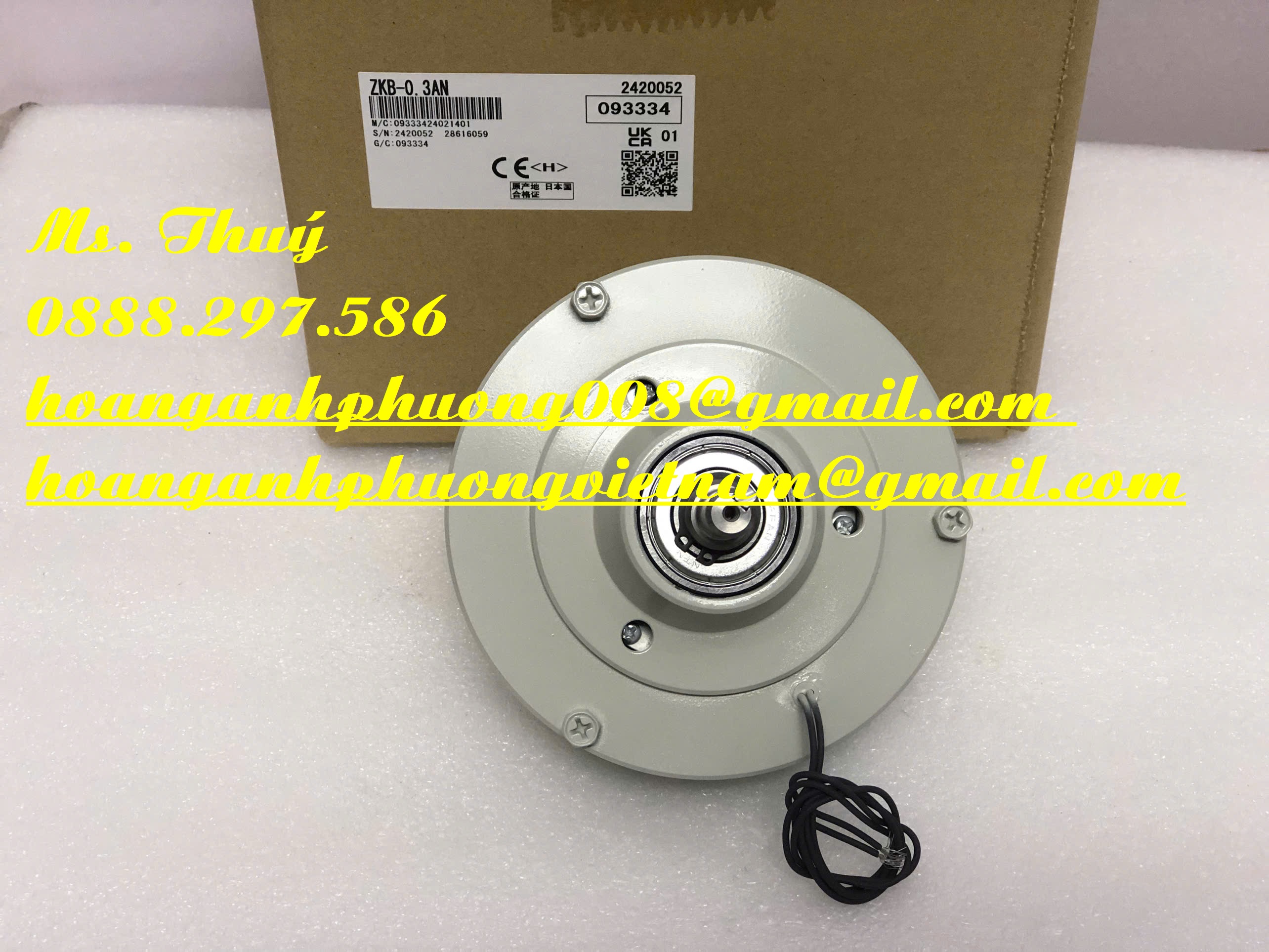 Thắng từ Mitsubishi chính hãng - ZKB-0.3AN - Hàng Nhật