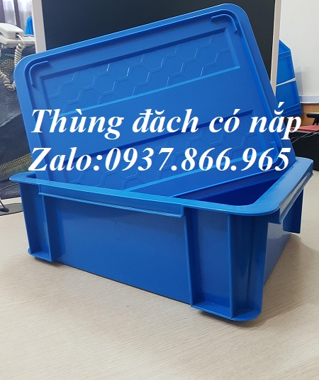 Thùng b7 chất lượng tốt, thùng nhựa đặc nguyên sinh, thùng công nghiệp