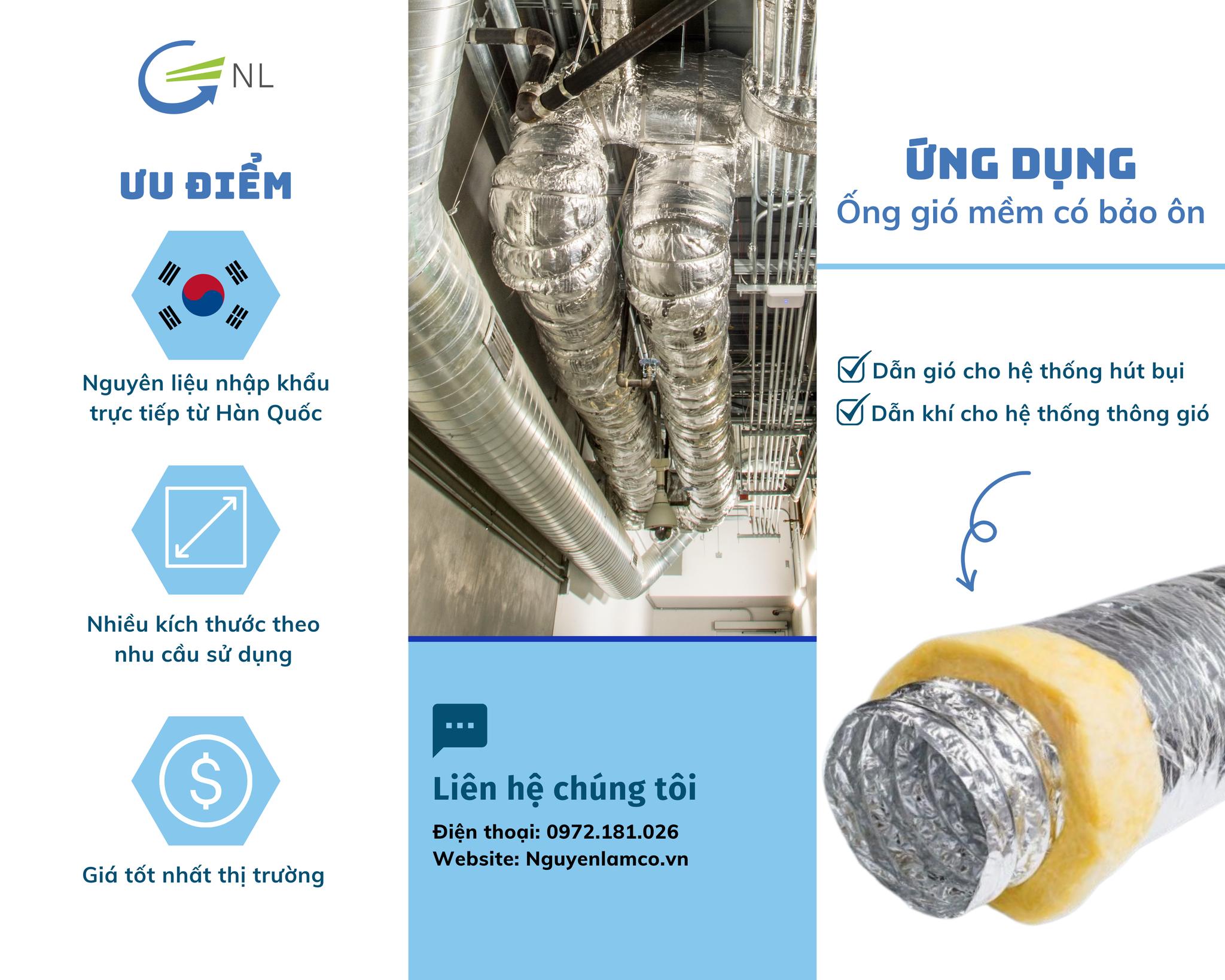 ỐNG GIÓ MỀM BẢO ÔN CHÍNH HÃNG GIÁ TỐT HÀNG ĐẦU MUA Ở ĐÂU?