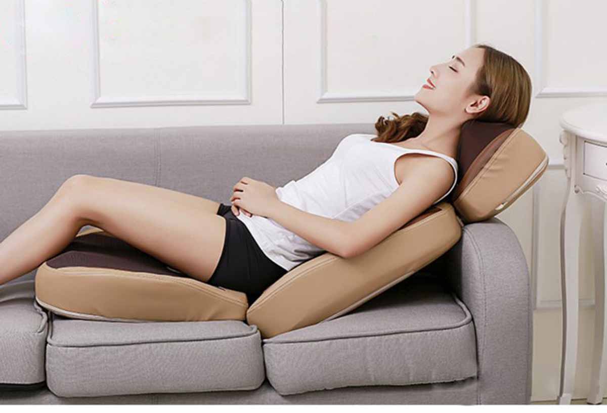 Ghế massage mini giảm đau theo huyệt đạo cơ thể giúp điều trị đau xương khớp