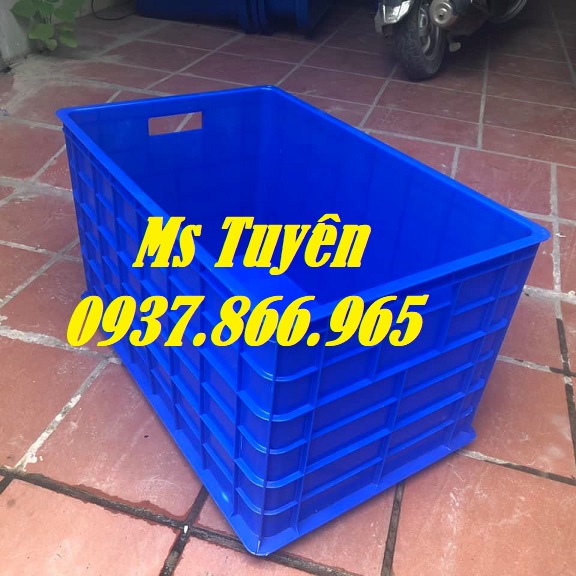 Đơn vị cung cấp thùng nhựa đặc có bánh xe dưới đáy, thùng nhựa công n