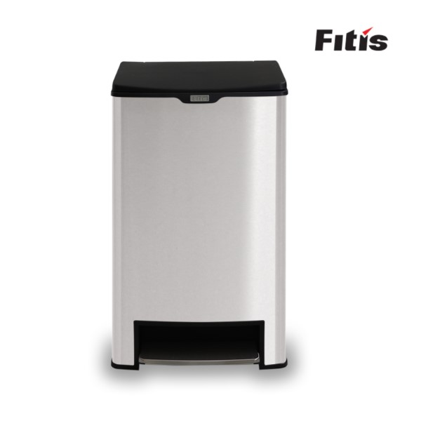 Thùng rác Fitis đạp chân, nhấn vuông sang trọng - Đẹp-Chất lượng