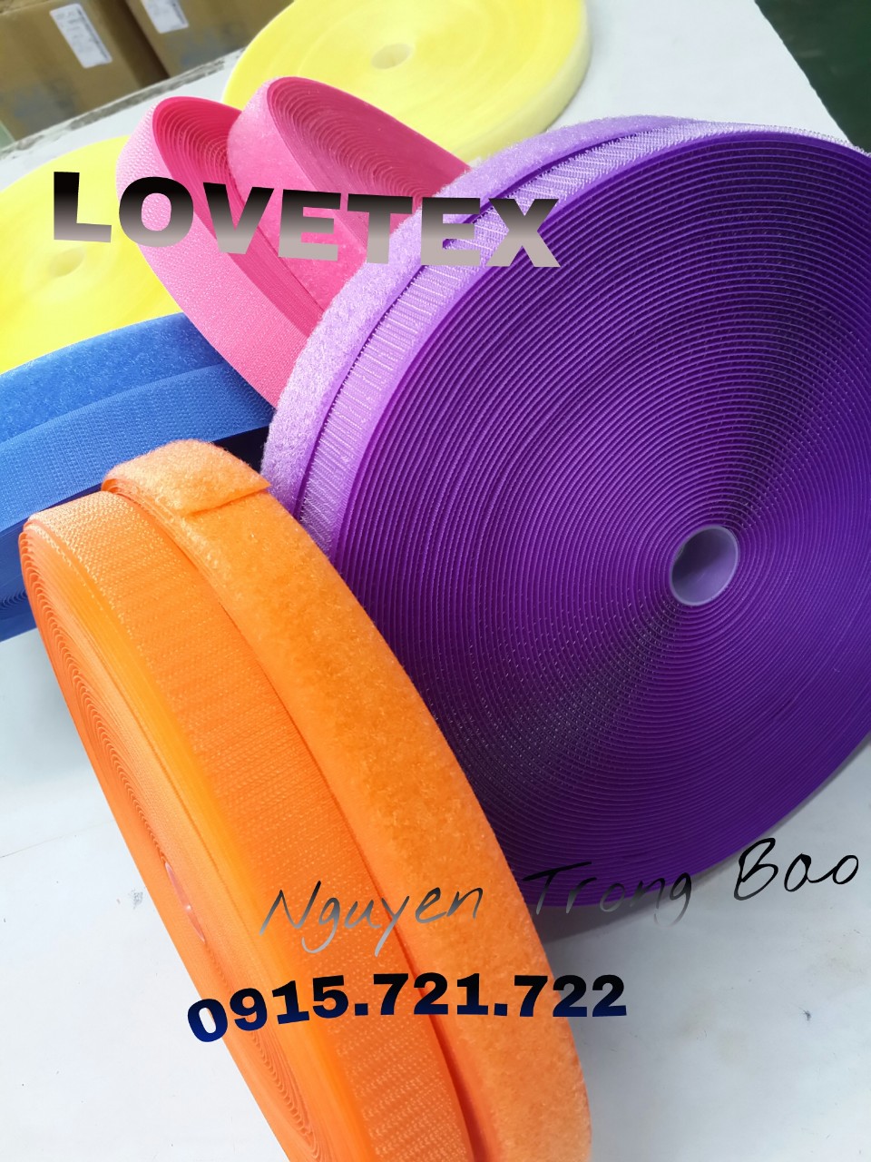 Băng nhám xé, Băng khóa nhám, Gai xù, Băng nhám dính, nỉ nhám, Velcro H