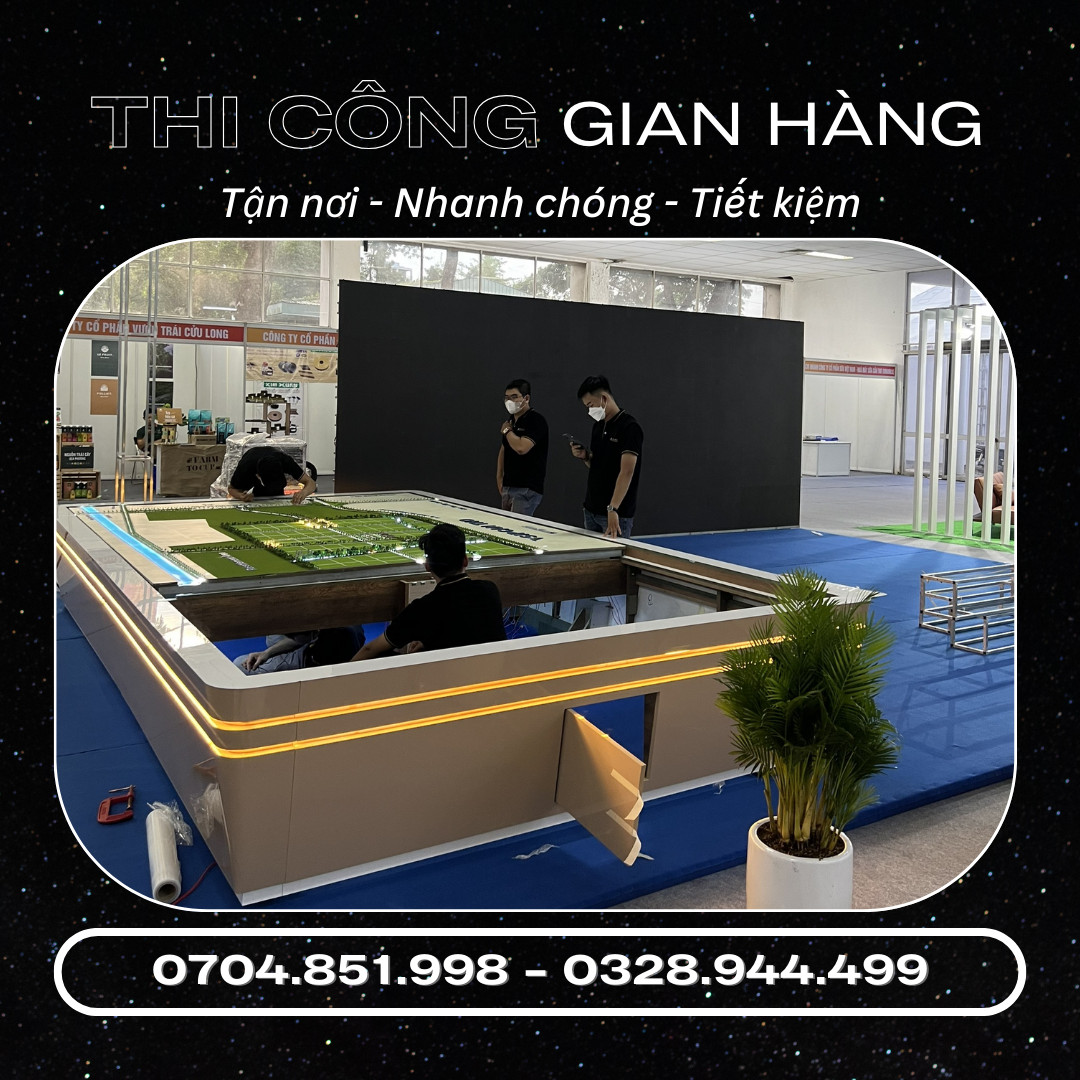 thi công backdrop booth sự kiện tại Cần Thơ