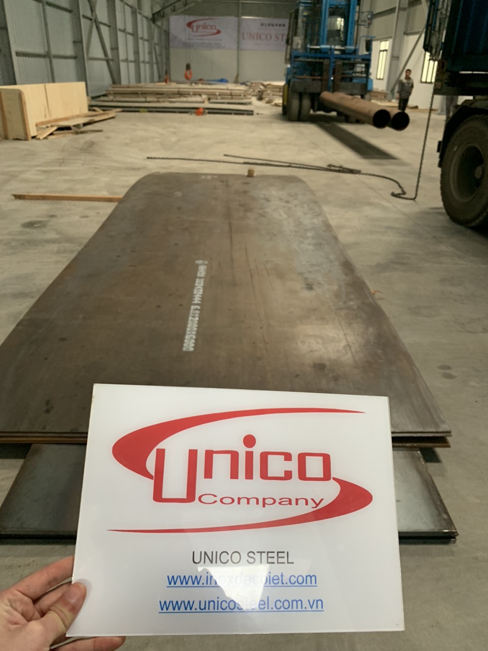 Thép tấm chống chịu mài mòn _ Unico Steel