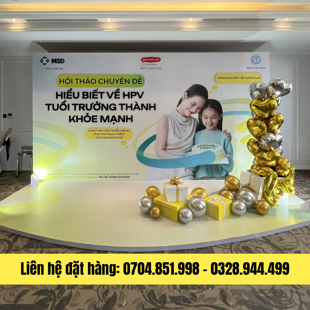 Thiết kế - In ấn - Thi công - Sản xuất booth