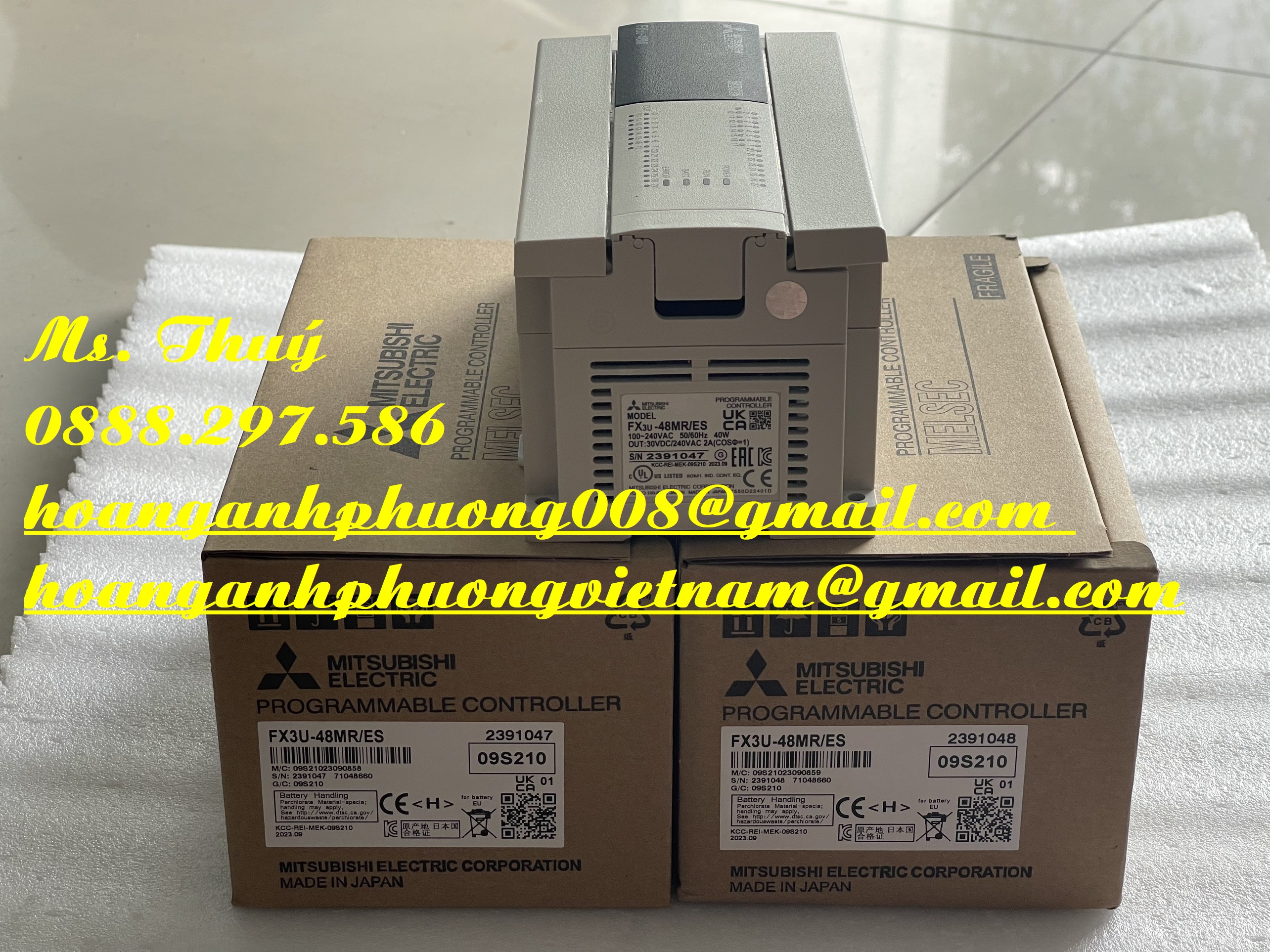 Module công nghiệp chính hãng - Mitsubishi FX3U-48MR/ES